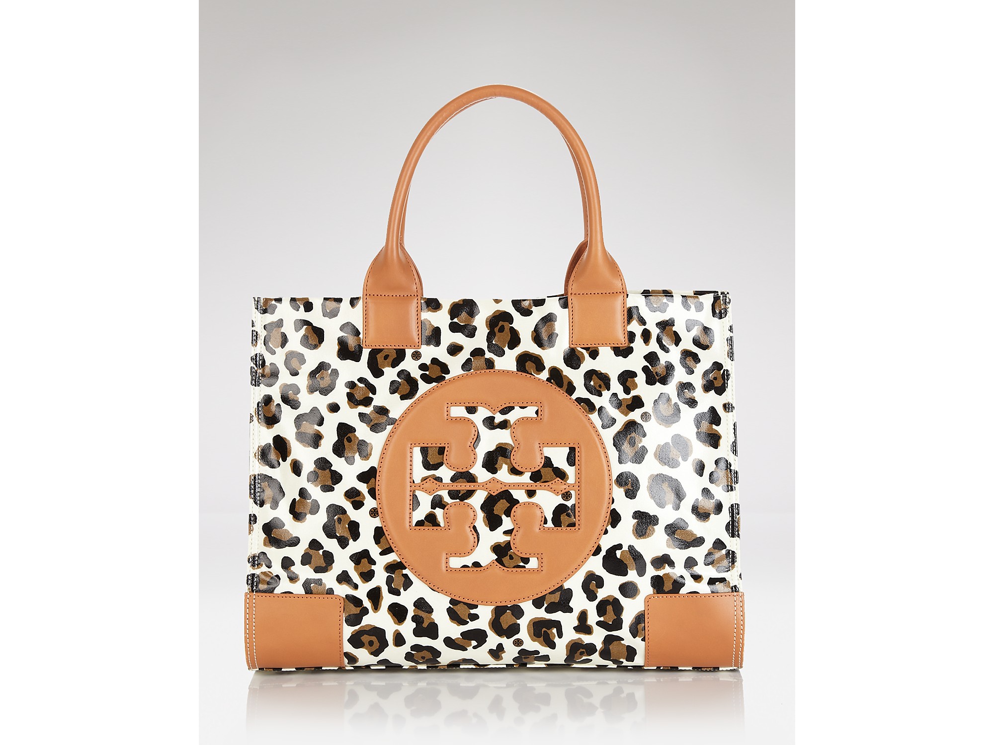 tory burch cheetah tote