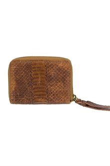 Twelfth Street by Cynthia Vincent Coin Wallet in Camel Snake - Lyst