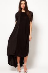 ASOS Collection Asos Maxi Dress in Jersey and Woven Mix