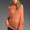 Bcbgmaxazria Dolman Sweater in Orange (warm clay) - Lyst