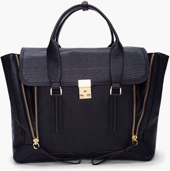 3.1 Phillip Lim Black Pashli Satchel - Lyst