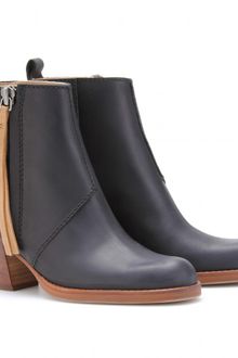 Acne Pistol Short Boots - Lyst