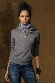 Ralph Lauren Embroidered Toggle Hoodie - Lyst