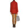 See By Chloé Doublebreasted Herringbone Wool Jacket in Red (rust) - Lyst
