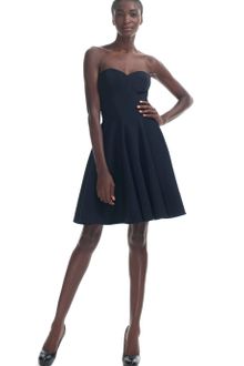 Zac Posen  Jersey Strapless Dress - Lyst