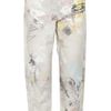 Alexander Wang Printed MidrRise StraightLeg Jeans in Beige (cream) - Lyst