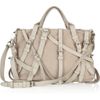 Alexander Wang Kirsten Multistrap Suede Satchel in Beige (sand) - Lyst