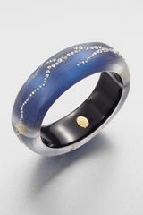Alexis Bittar Jeweled Lucite Bangle Bracelet
