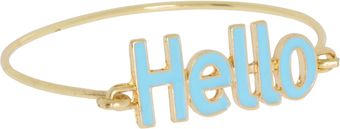 Asos Hello Torque Bracelet - Lyst