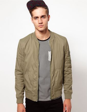 Asos Asos Bomber Jacket - Lyst