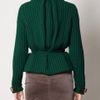 Burberry Prorsum Equestrian Cashmere Cardigan in Green (forest) - Lyst