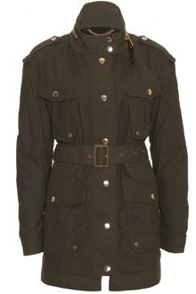 Burberry Prorsum Parka with Oversized Zippered Hood - Lyst