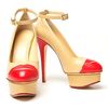 Charlotte Olympia Kiss Me Dolores Pump in Beige (nude) - Lyst