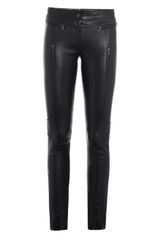 Drome Leather Biker Leggings