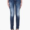 Dsquared2 Super Slim Paint Marked Jeans in Blue (navy) - Lyst