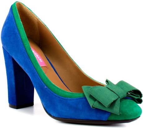 Isaac Mizrahi Lauren Medium Suede in Blue - Lyst