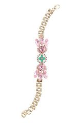 J.Crew Lulu Frost For Jcrew Crystal Petal Bracelet