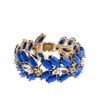 J.crew Marquess Fleur Bracelet in Blue (deep navy) - Lyst
