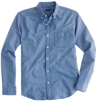 J.Crew Slim Stonewashed Oxford Shirt - Lyst