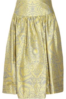 Jonathan Saunders Sophia Jacquard Skirt - Lyst