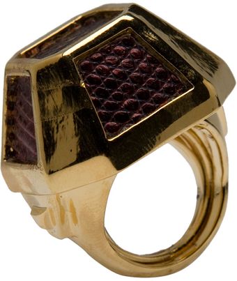 Kara By Kara Ross Tabletop Gemstone Ring - Lyst
