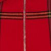 Karen Millen Graphic Check Collection Skirt in Red - Lyst