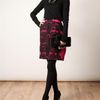Lanvin Silk Organza and Lace Skirt in Pink - Lyst