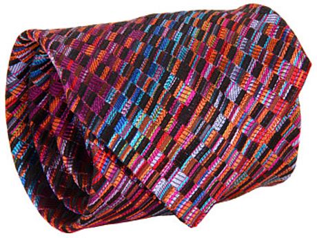 Missoni Dusk Skyline Tie in Orange (o) - Lyst
