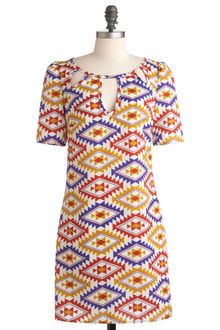 ModCloth Mosaic Moxie Dress - Lyst