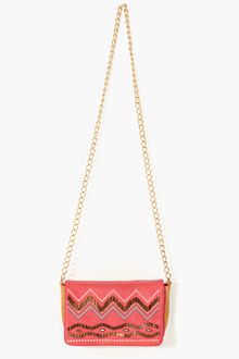 Nasty Gal Zig Zag Beaded Bag - Lyst