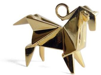 Origami Jewellery Necklace  - Lyst
