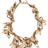 Oscar De La Renta Russian Gold Leaf Collar Necklace in Gold - Lyst