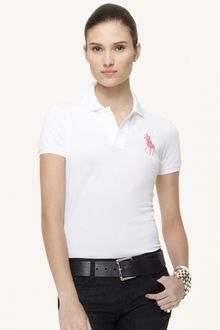 Ralph Lauren Pink Pony Big Pony Stretch Polo - Lyst