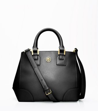 Tory Burch Robinson Mini Square Tote - Lyst