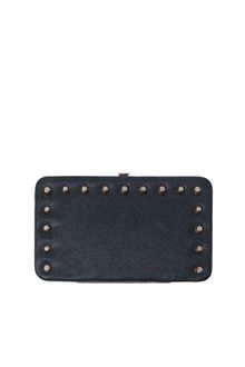 Zara Box Wallet with Conical Gold Studs - Lyst