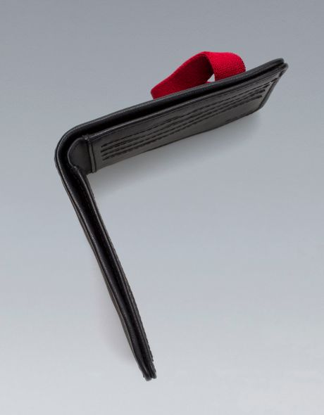 Zara Stretch Wallet in Black for Men