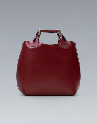 Zara Plaited Shopper - Lyst
