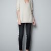 Zara Seed Stitch Jumper in Beige (natural) - Lyst