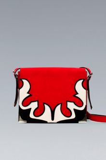 Zara Messenger Bag with Appliqués - Lyst
