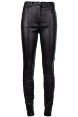 Acne Skinny Leather Trouser
