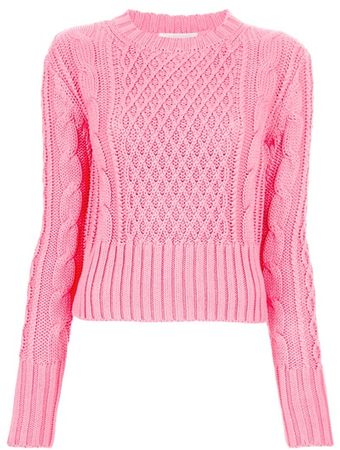 Acne Lia Cable Sweater - Lyst