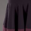 Alexander Mcqueen Ruffle Skirt Dress in Purple (aubergine) - Lyst