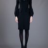 Alexander Mcqueen Fitted Dress in Black - Lyst