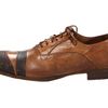 Alexander Mcqueen Banded Cap Toe Oxford in Brown (e) - Lyst