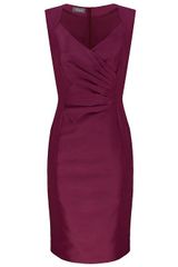 Alexon Berry Pink Wool Silk Dress