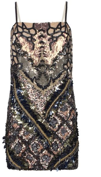 AllSaints Embellished Dreamcatcher Dress - Lyst