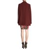 Balenciaga Officer Coat in Red (chocolate) - Lyst