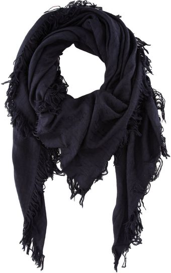 Balmain Oversized Damask Jacquard Scarf - Lyst