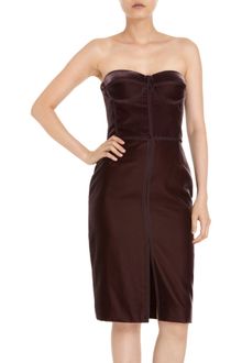 Bottega Veneta Bustier Dress - Lyst