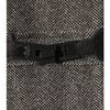 Burberry Prorsum Herringbone Jacket with Fur Collar in Gray (grey) - Lyst